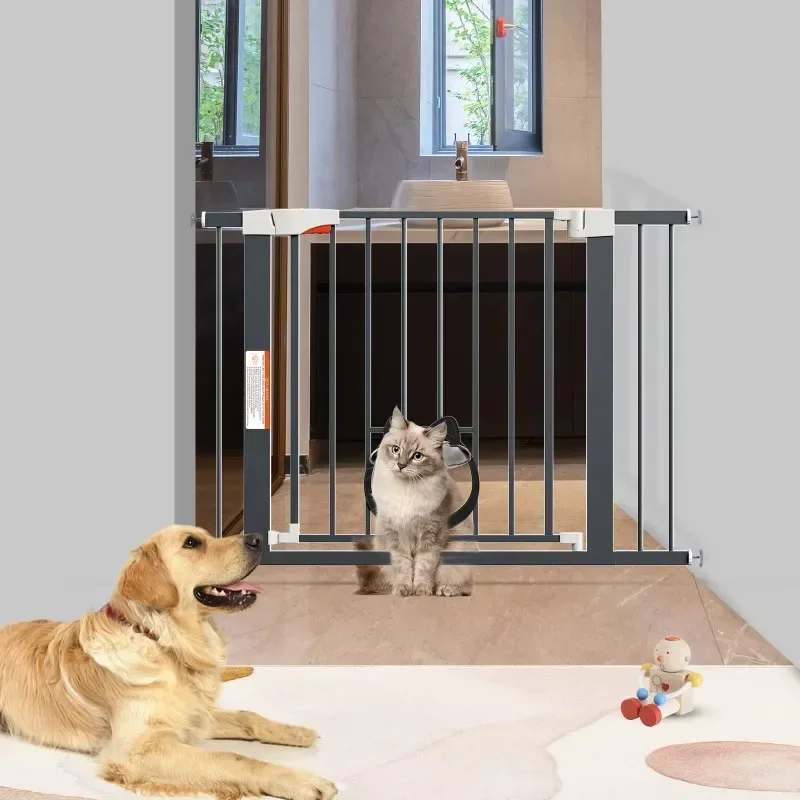 Classic Style Retractable Guardrail Patio Door Security Fence Baby and Pet Security Door Square Plastic Home Security