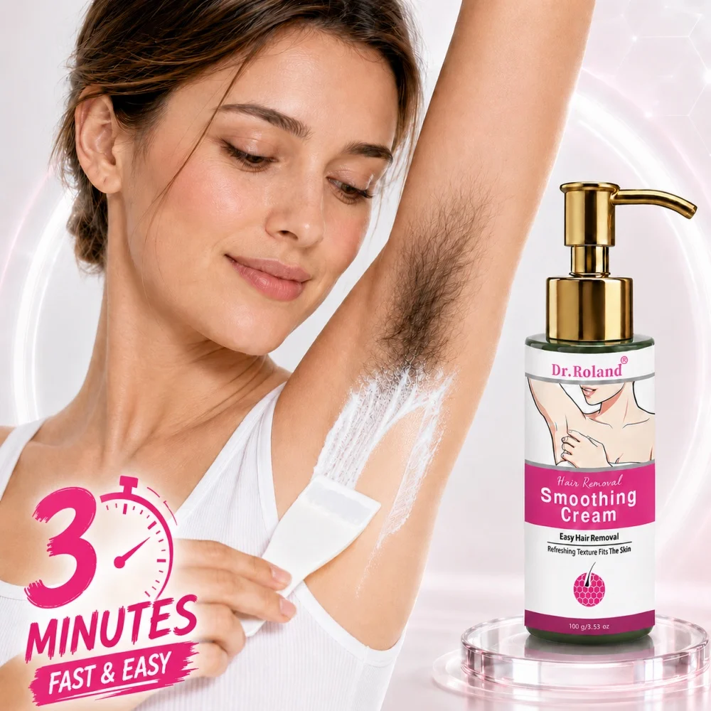 Ultra Refreshing Hair Removal Cream Gentle Non-Irritating Thorough No Residue Smooth For Underarm Leg Arm Face Intimate Areas