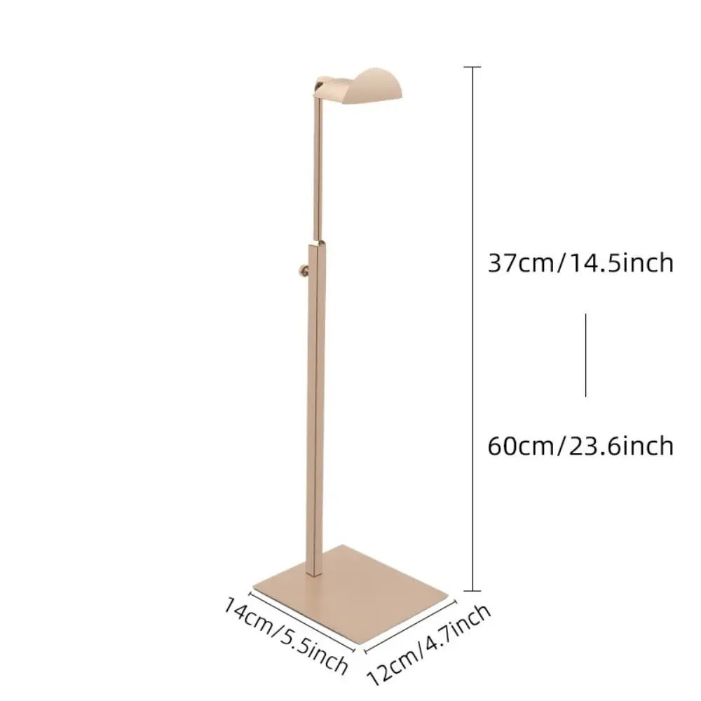 Stainless Steel Bag Show Shelf Adjustable Gold / Silver Metal Display Risers Polished Wallet Holder Stand Women Bags