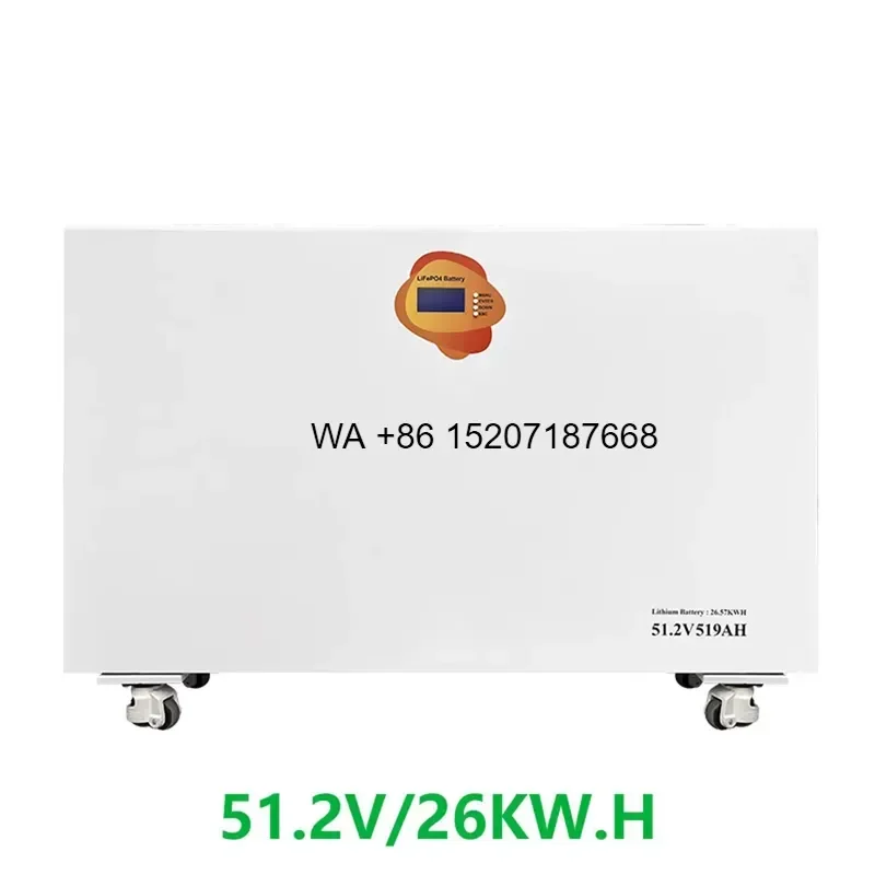 Wmwmnu Off Grid PV Solar Energy Storage System for Residential Villa Safe LiFePO4 Lithium Iron Phosphate Battery for