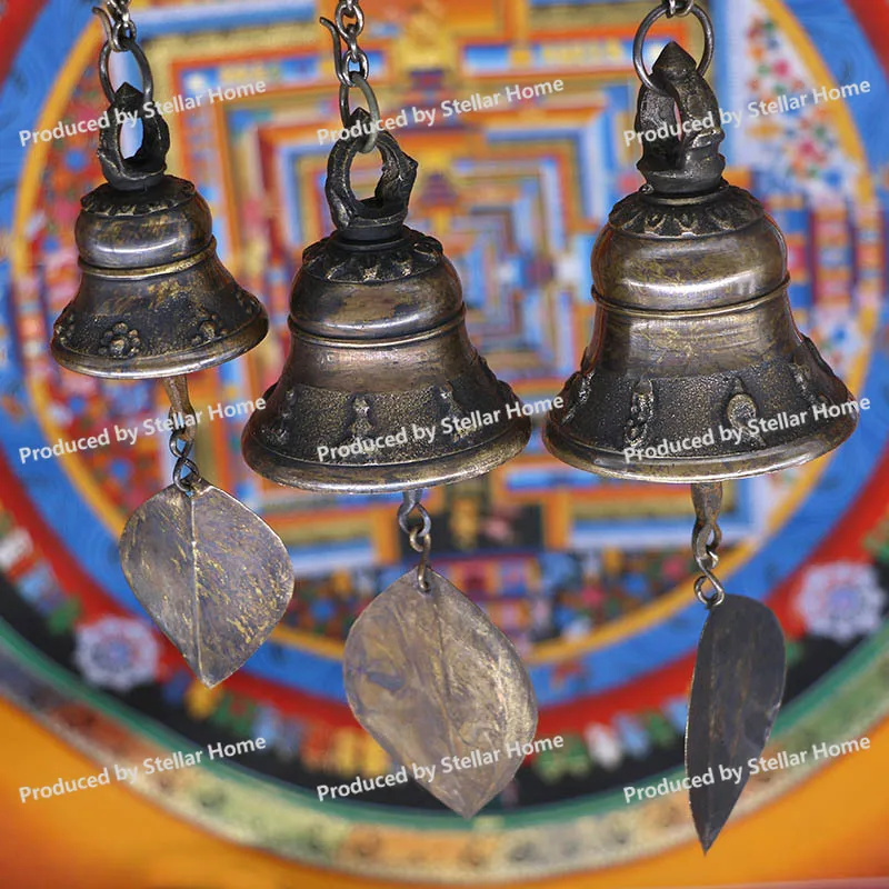 Nepal Handmade Small Bell Copper Bell Pendant Copper Wind Chime Wholesale Pendant Door Decoration