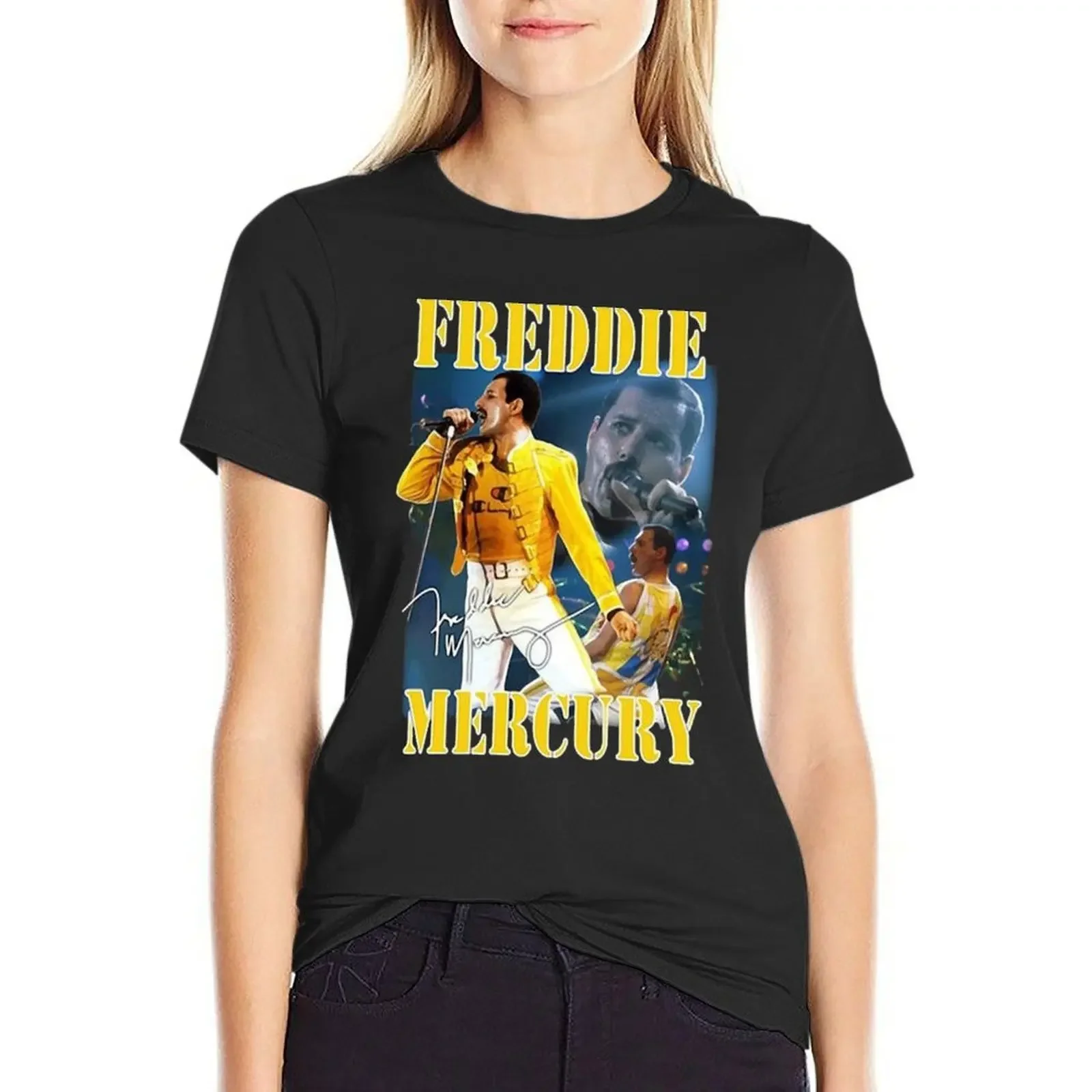 

Mercury logo mercury mercury T-Shirt plain customizeds Blouse t-shirts for Women loose fit
