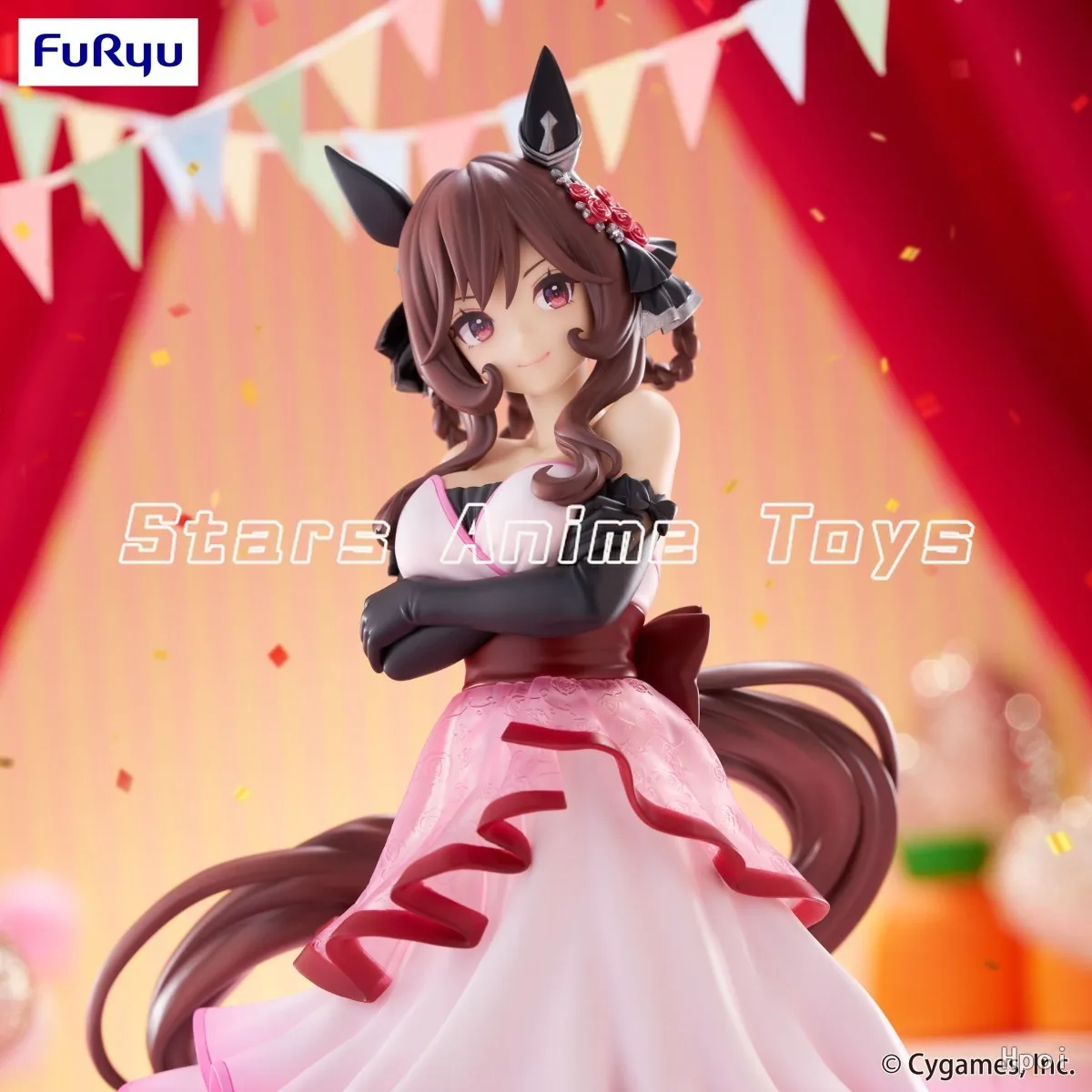 Originele FuRyu Trio-Try-iT figuur PrettyDerby Gentildonna Collection Anime figuurmodel