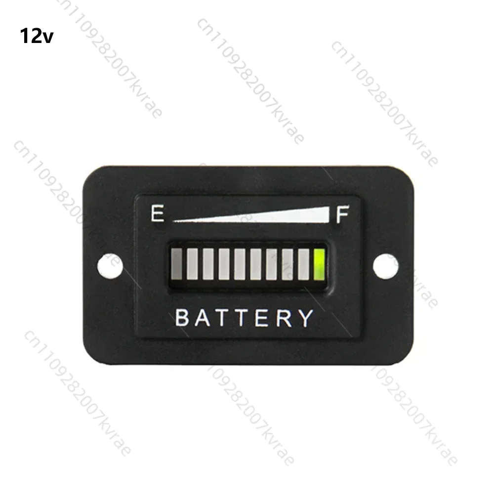 

DC 12V 24V 36V 48V LED Battery Indicator Gauge Battery Level Meter IP65 For Club Car Fork Lifts Battery Meter