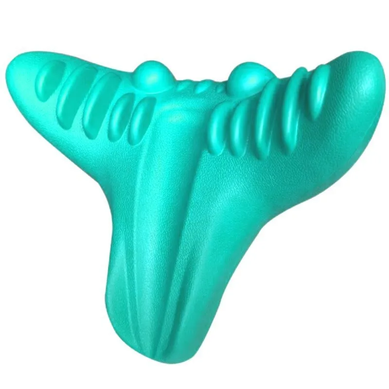 Moderate Softness Hardness Without Harming Muscles Used To Relieve Pain Stretch Relax Not Squeezing Cervical Spine Neck Massager