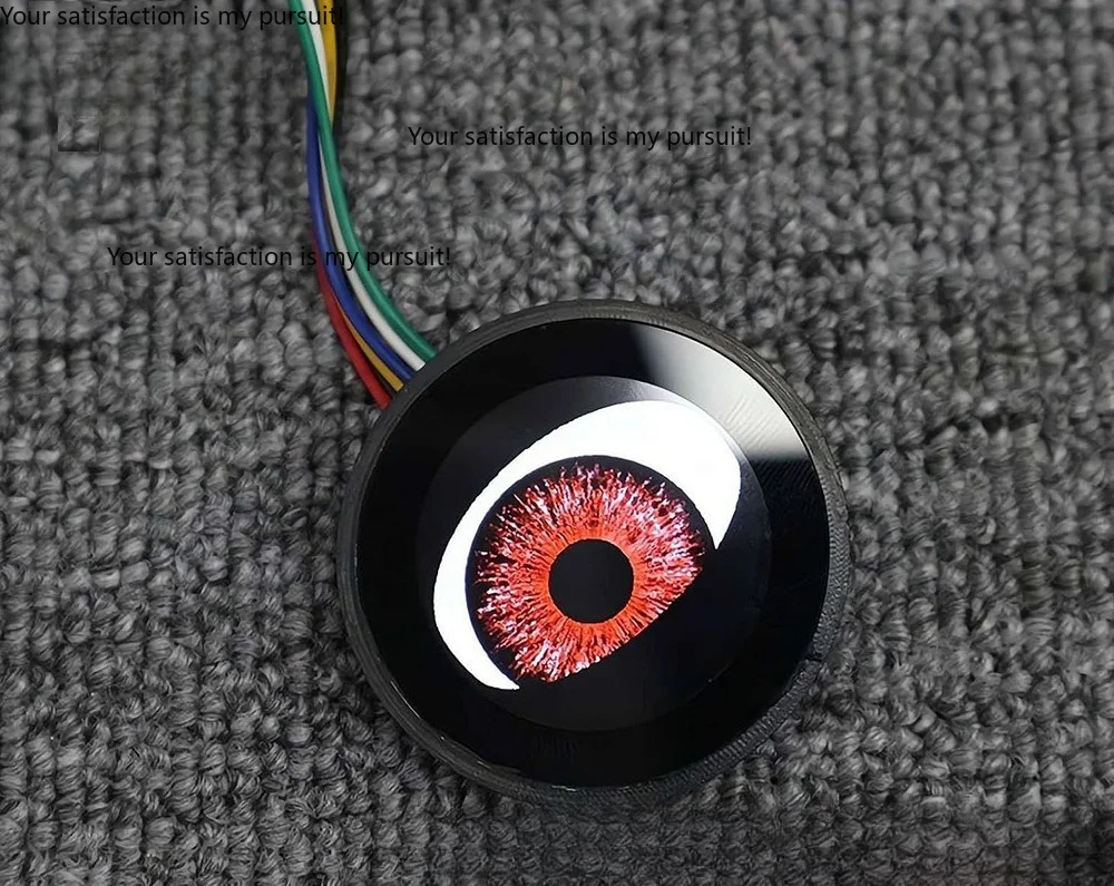 For Motorcycle Ninebot Electric Scooter Car Headlight Universal Dynamic Demon Eye Light Hawk Eye Modification Lamp