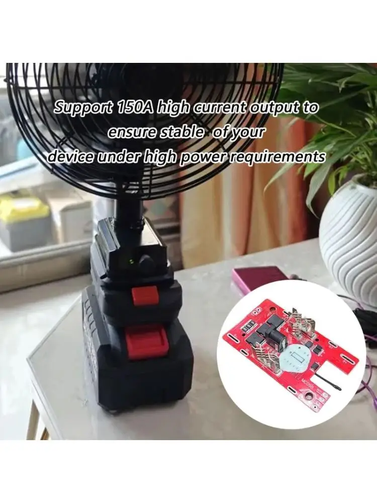 652F Advanced 150A Lithium batteries Protections Board Thermal Control Cell Balancing for 21700 DC18V21V 150A Power Tool