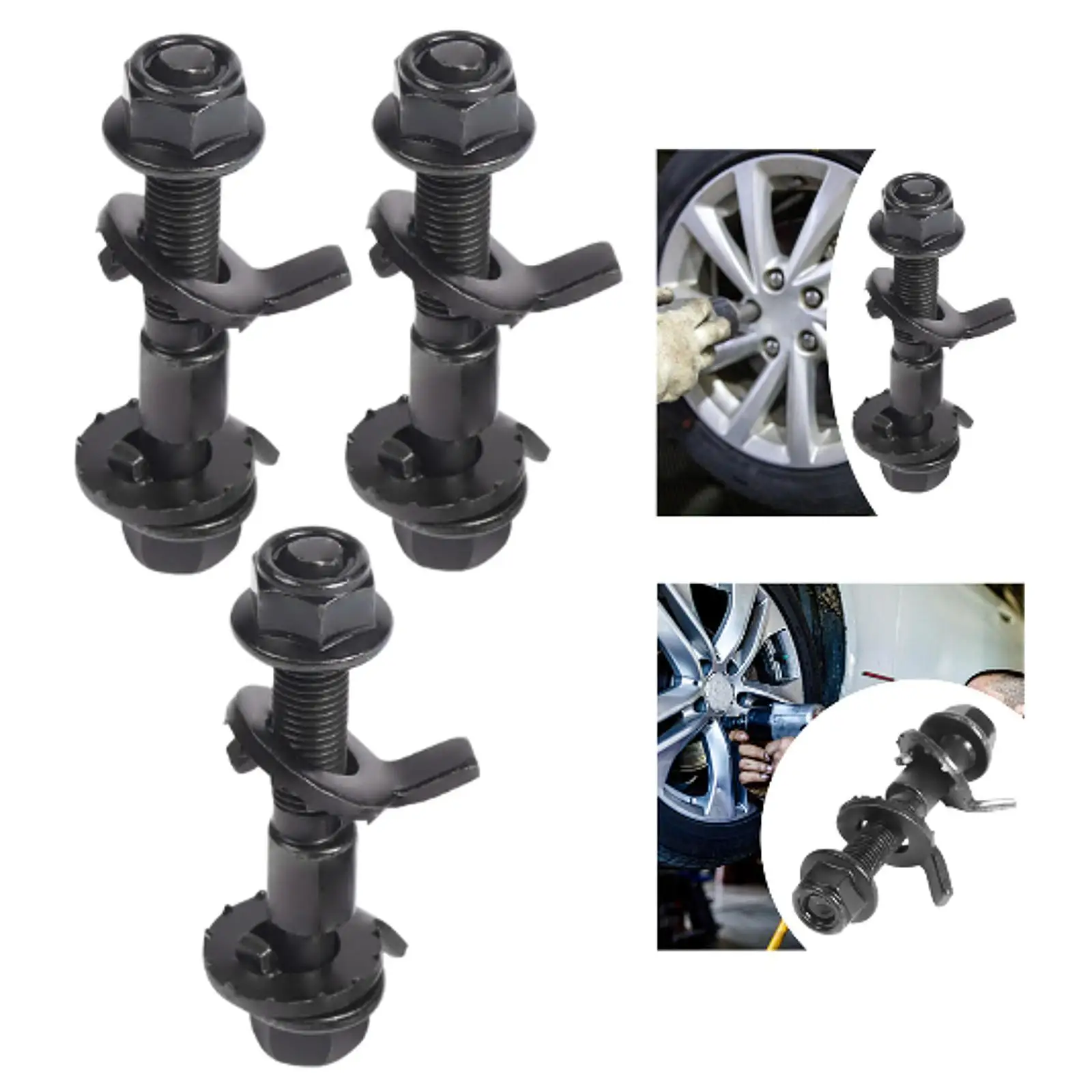 

Wheels Alignment cam Bolt Vehicles Supplies Camber Caster Parts Heavy Duty Replacement Four Wheel Alignment Adjustable Camber