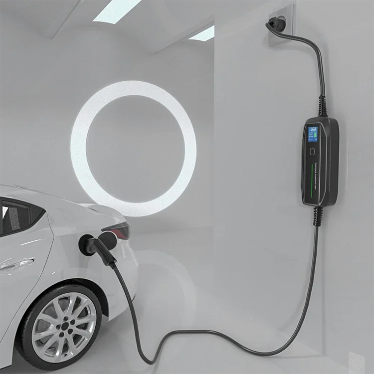 

BESEN Customized Portable Car Charger IEC 62196-2 Type 2 10A 16A Switchable Easy Control Electric Vehicle Charger