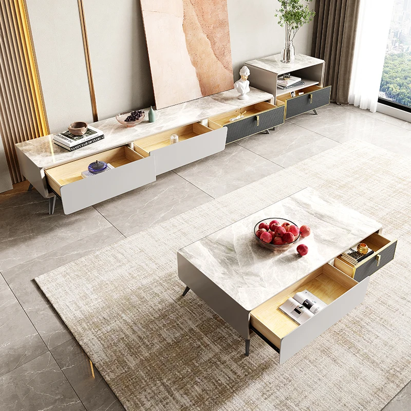 Armário de tv com exibição de parede, luz italiana, luxo, nórdico, gavetas, designer, tv, armazenamento moderno, móveis para casa