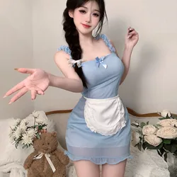 Cosplay clothing Bow cute lace mesh camisole skirt sexy costume women my little pony Women's cosplay xxx Sex shop call the night