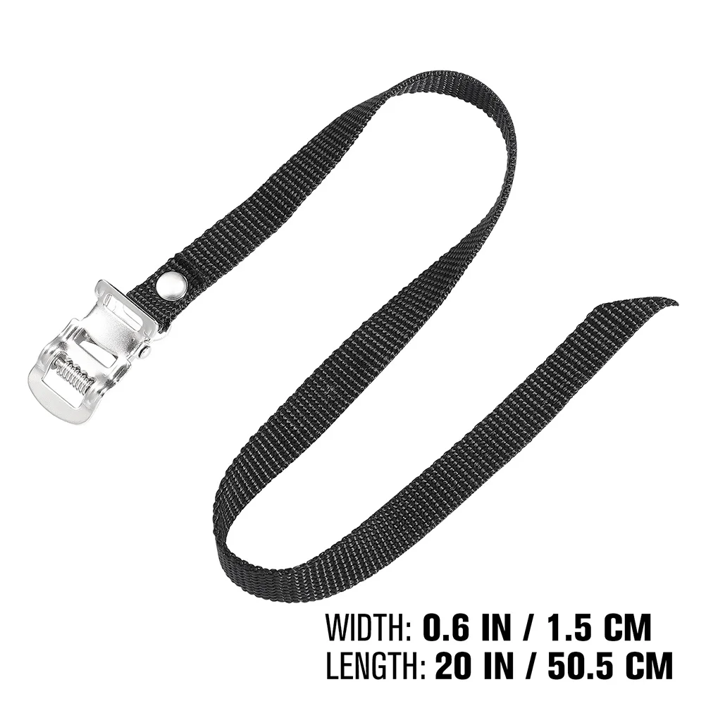 4 قطعة حزام دواسة القدم استبدال النايلون الحديد تو الأشرطة لممارسة ثابتة الدراجة دائم الدراجات اكسسوارات دواسة الدراجة #3