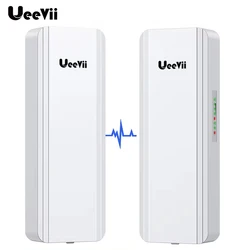 Ueevii-cpe長距離wifiルーター,ワイヤレスブリッジアクセスポイント,屋外リピーター,5km, 1000mbps,5.8ghz,cpe850,2個