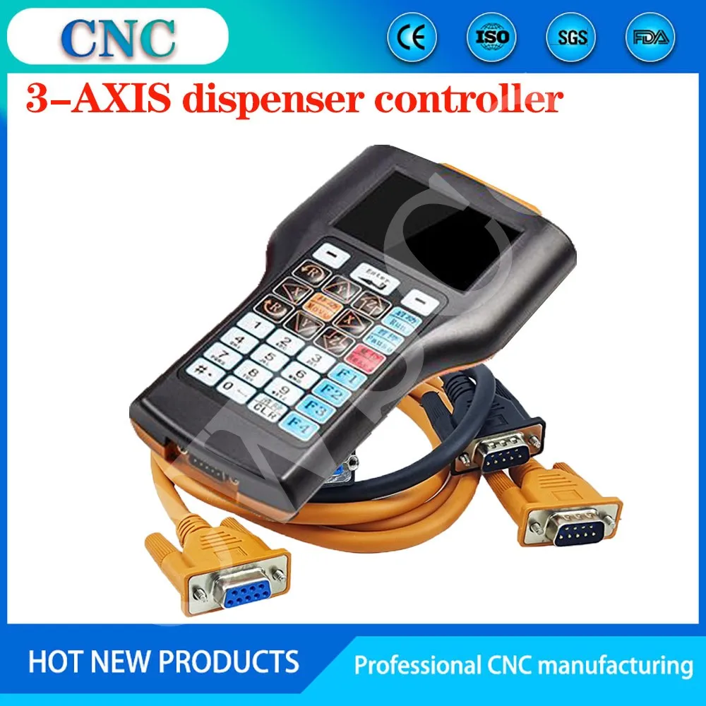 Offline automatic three-axis glue dispenser controller system V7V8 version handle type operating system glue dispenser
