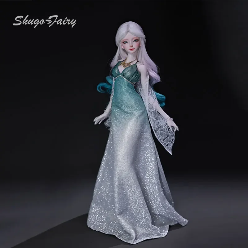 

ShugaFairy Xana 1/4 Bjd кукла с большой грудью Радужная серия современный простой стиль элегантное голубое платье высококачественные шарнирные куклы