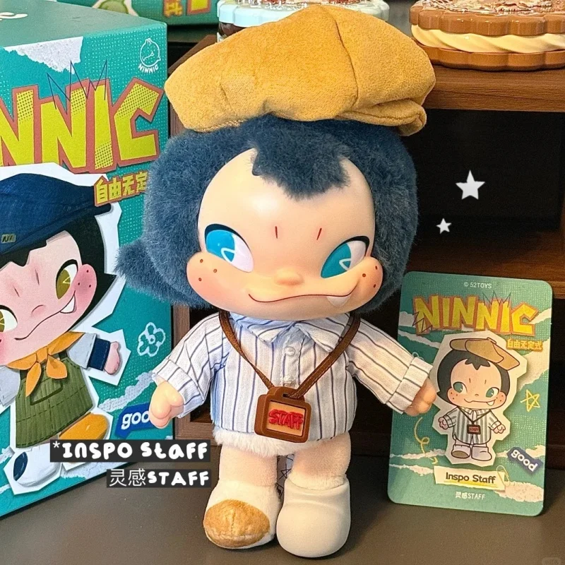 Genuino Ninnic Free Form Infinitive Series Blind Box Mobile Doll Handmade Room Desktop Decor Regalo di compleanno Amici Famiglia Giocattoli