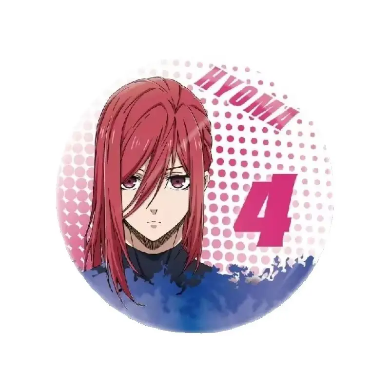 Rin Itoshi Anime Figure Badge Toy Character Nagi Seishiro Ornament Pins Isagi Yoichi Brooch Prop Fans Collection Xmas Gift