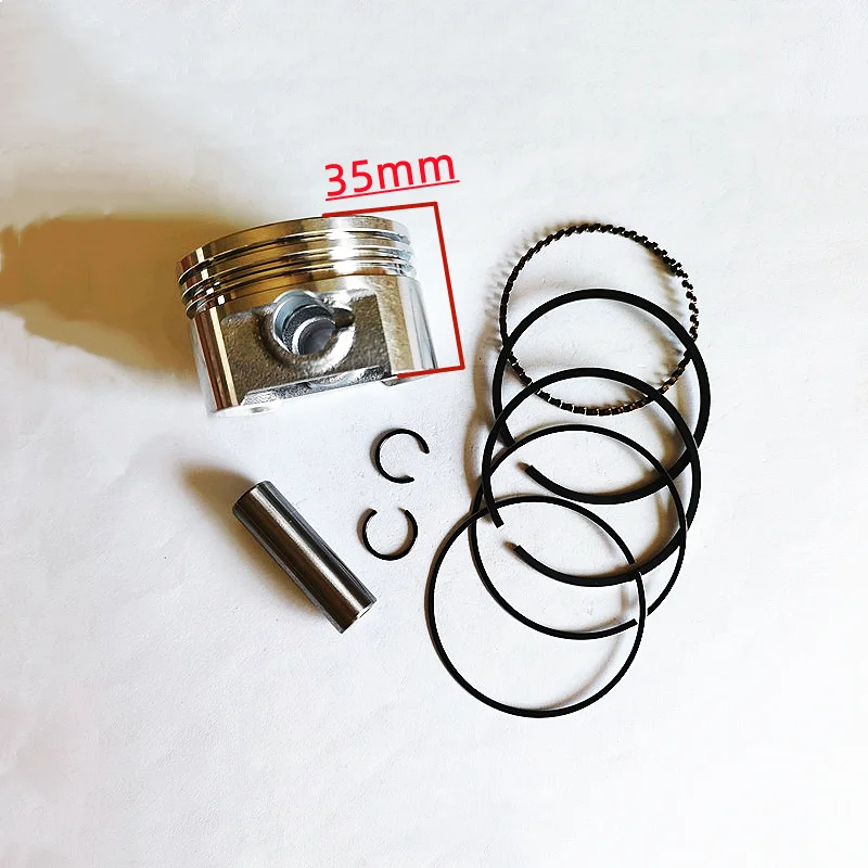 Kit de pistão ex13 58mm, serve para subaru robin ex13 ex13d 4.5hp, motor de 4 tempos, bomba de água, anel, pino, clipe, substituição de montagem