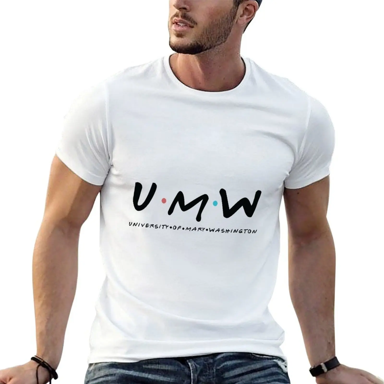 UMW T-Shirt Casual Breathable Short Sleeve Top