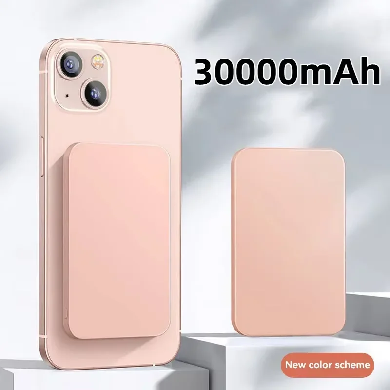 Nieuwe 50000mAh Magnetische Draadloze Power Bank PD 22.5W Snel Opladen Draagbare Externe Batterij voor Magsafe Voor iPhone Samsung