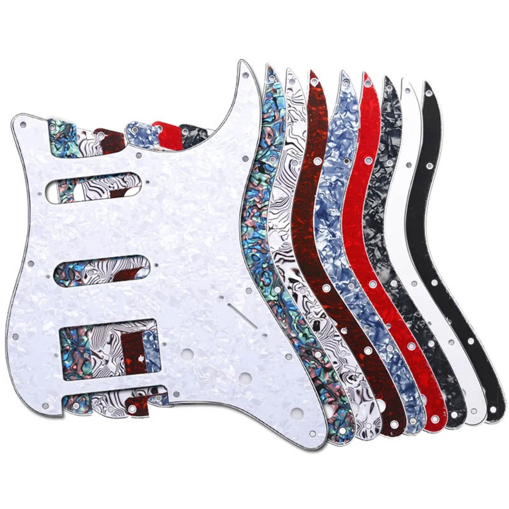 (AD12) Guitar Accessories Electric Guitar Pickguard Front Cover Electric Guitar Pickguard Red