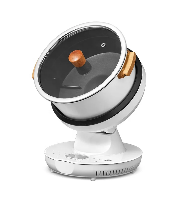 

Mk-591 Cooking Machine Home Automatic Intelligent Robot Can Open the Cover Cooking Wok