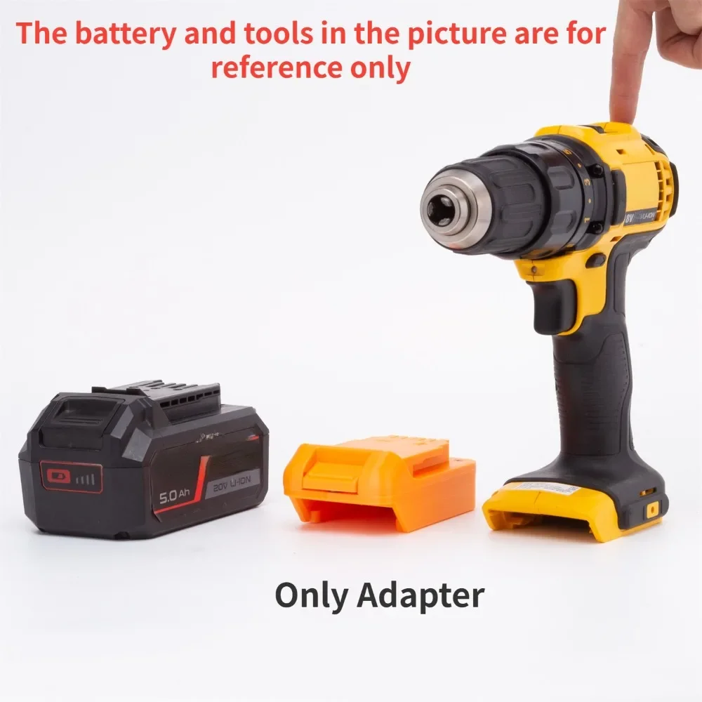 Adapter/Converter for SKIL 20V Li-ion Battery Compatible TO DeWalt 18V 20V MAX XR Cordless Electric Drill Tool (Only Adapter)