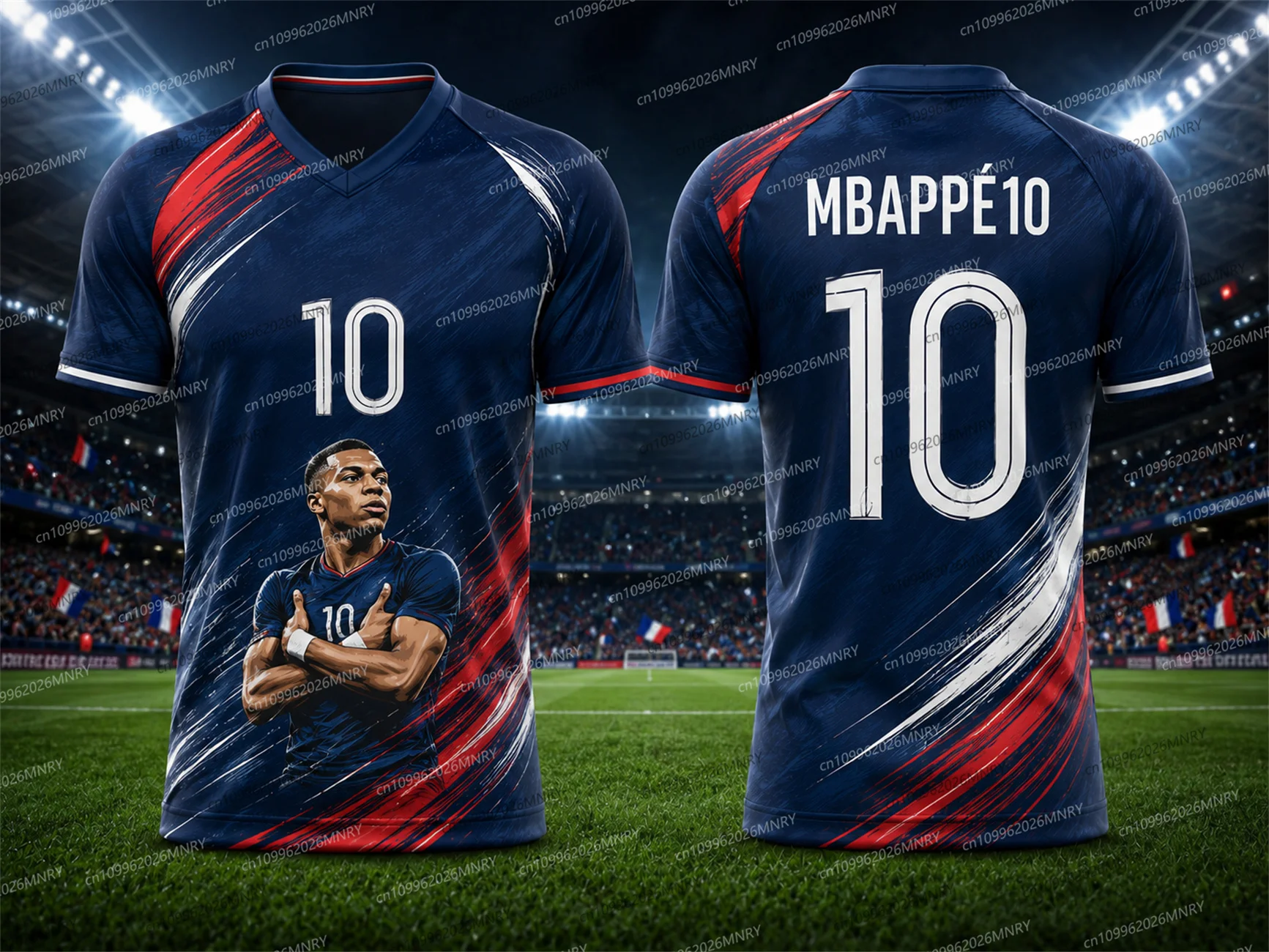 2026 France Jersey Fan Jersey Summer Top women T Shirts Commemorate  Quick Drying Training Uniforms Men T shirt  Women Jersey