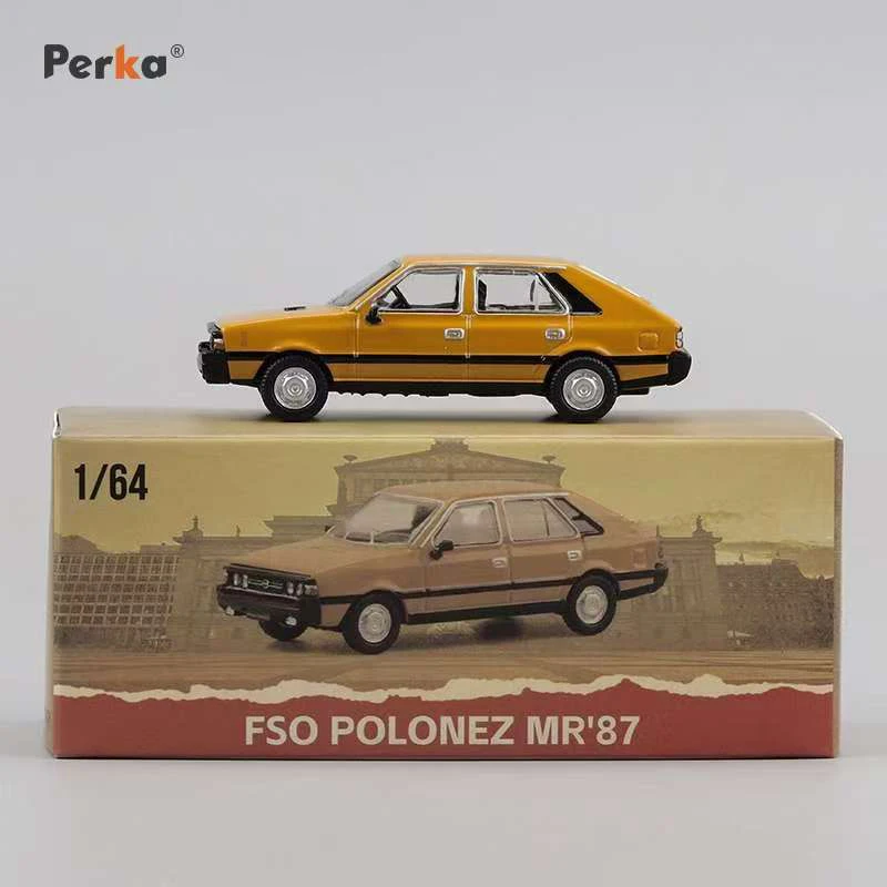 

PERKA 1:64 FSO POLONEZ MR87 легкосплавный автомобиль, литье под давлением и игрушечный транспорт, модель автомобиля, миниатюрная масштабная модель автомобиля для детей