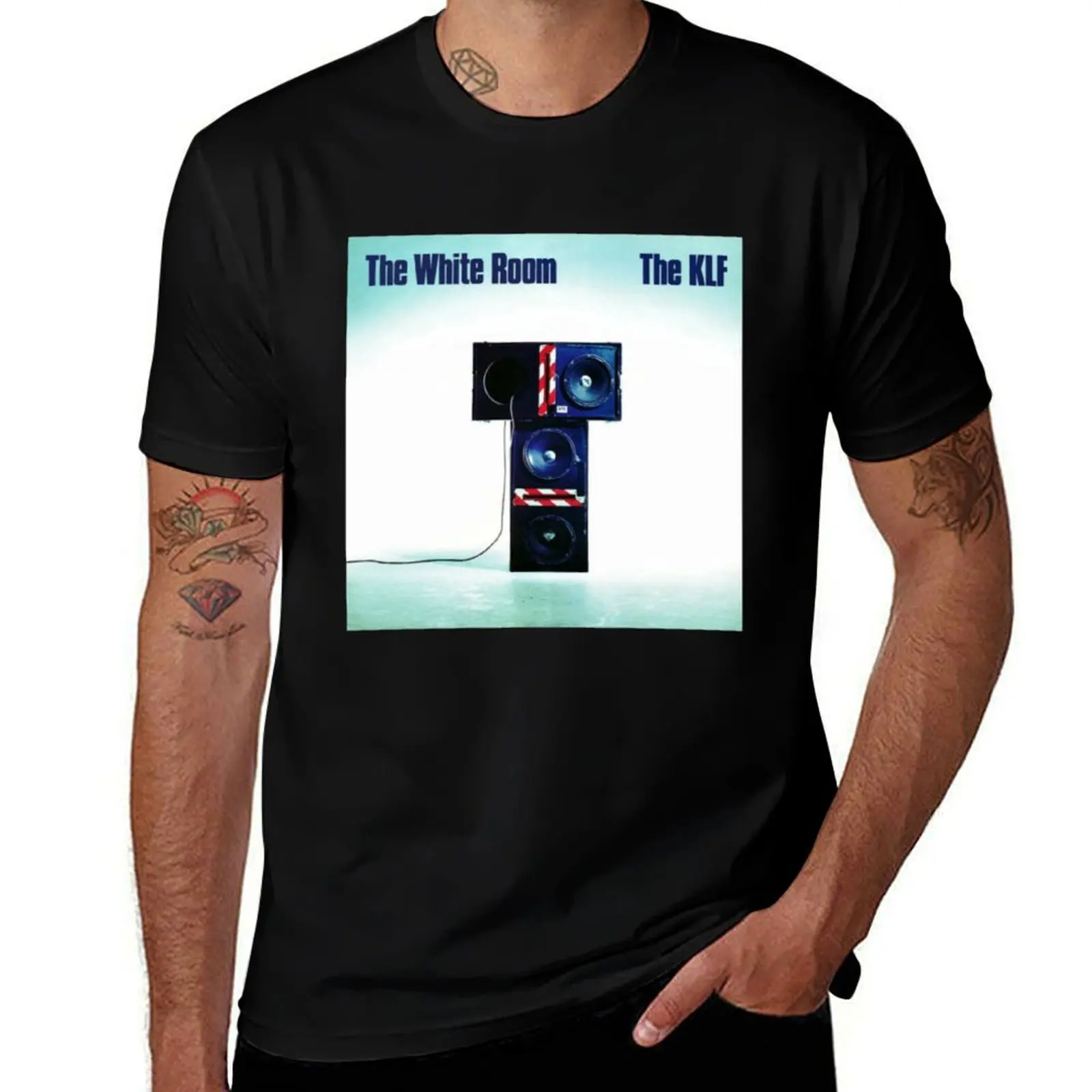 

The Klf THE KLF THE ROOM T-Shirt cotton tshirt 100% man t shirts high quality luxury brand man t shirts for men T-Shirt