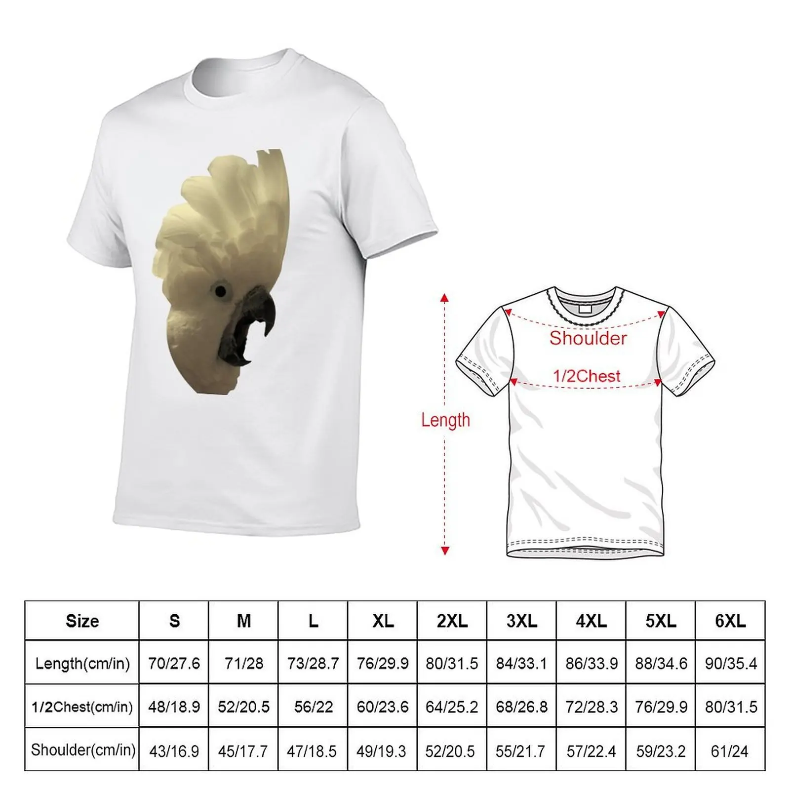 Cockatoo Yell T-Shirt for a boy vintage graphic tee mens t shirts pack