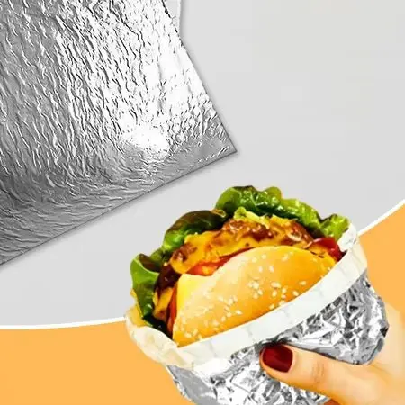 Scalebeard 100Pcs Thermal Aluminum Packing Paper Taco Fried Chicken Mexican Burritos Hamburger Wrapping Paper Wraps Restaurant — купить у AliExpress WW