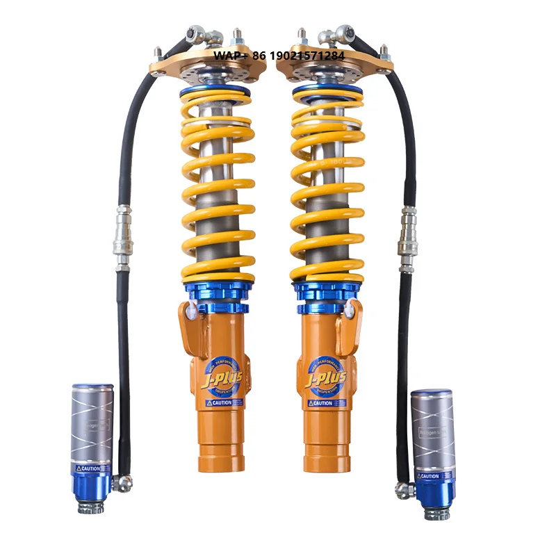 

Performance Coilover Inverted Monotube Shock Absorber for | Adjustable Suspension Kit for Street & Racing Cars
