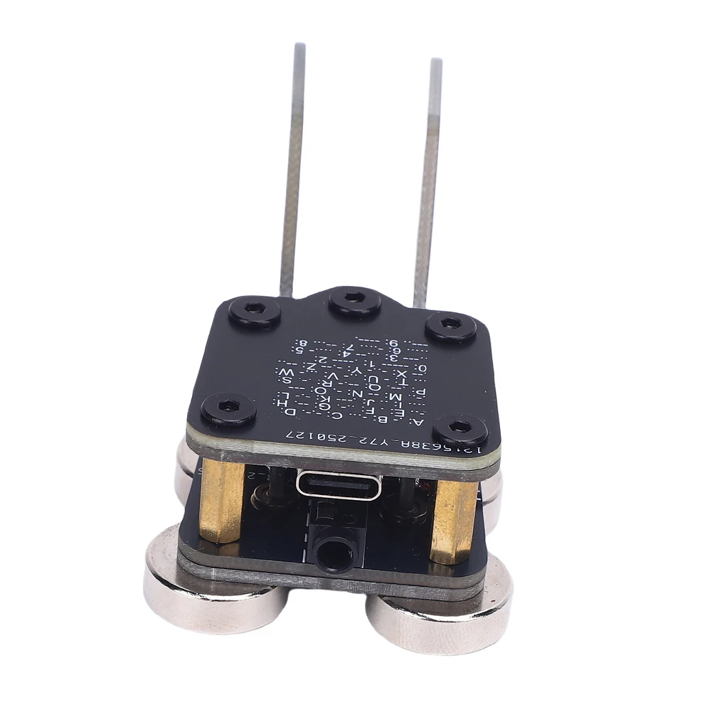 and 3.5mm Audio Enabled For Morse Code Keyer with Dual Paddle PCB and Magnetic Nd Base for Ham Radio CW Training