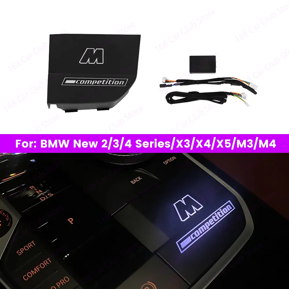 

Central Control M Cursor Ambient Lighting For Bmw New 3 series X3 X4 X5 M3 G20 Gear Light M340I Interior Protective Atmosphere