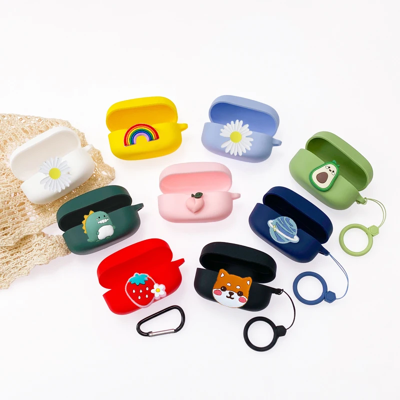 IPhone用漫画シリコンケース,WF-1000XM4保護シェル,Bluetoothイヤホンケース,アクセサリーボックス