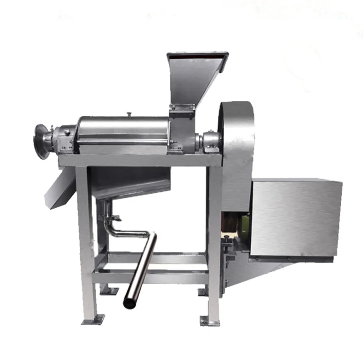 Commercial electric ginger and vegetable cold spiral juicer