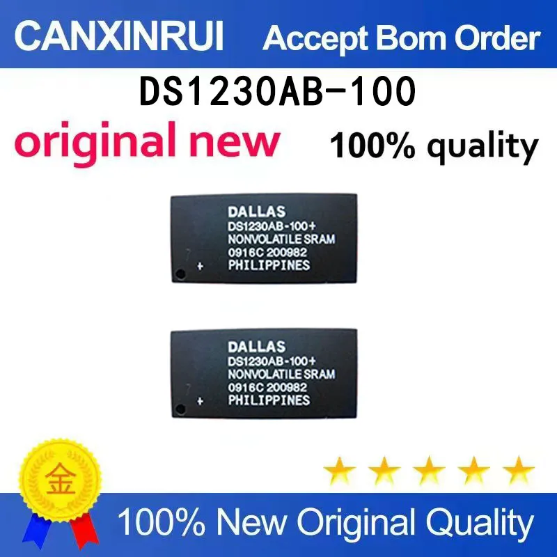 (5pcs-100pcs）Brand new original DS1230AB-100 DS1230AB DIP-28 spot chip IC