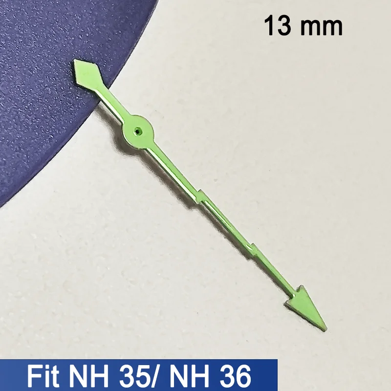 Для NH35 NH36 стрелки часов подходит молния 13 мм аксессуары для часов наручные часы детали для увлажнения часов указатель