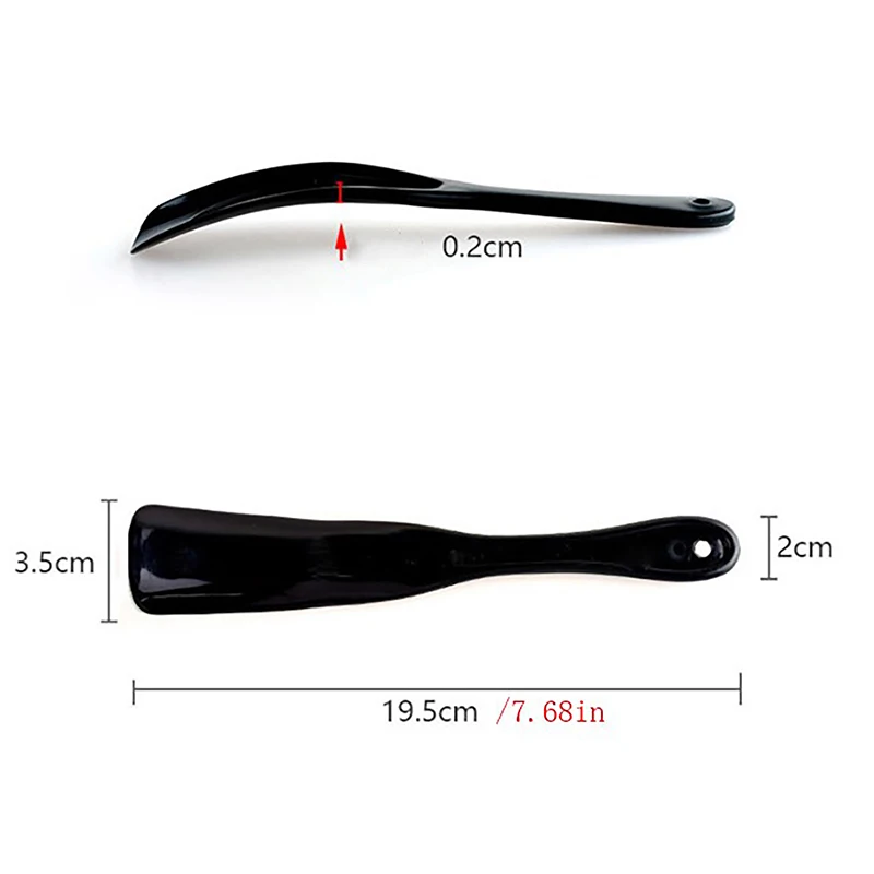 Professional Shoe Lifter Shoe Horns Plastic Shoe Horn Spoon Shape Shoehorn 19cm Shoehorn Without Bending Over