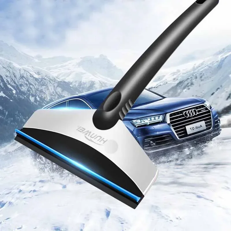 

New Car Ice Scraper Cleaner Windshield Ice Breaker Quick Clean Glass Brush Snow Remover TPU Tool Auto Window Snow Brush Shovel