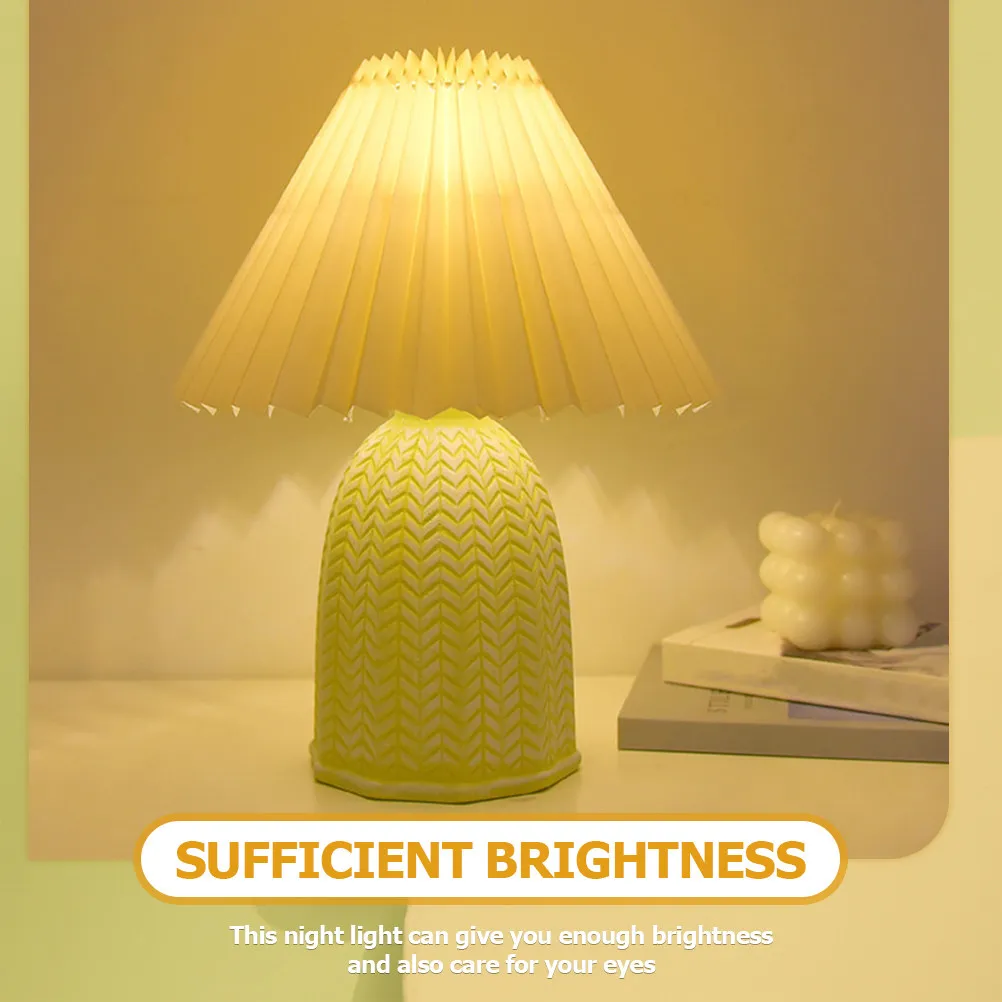 

Nordic Ceramic LED Desk Lamp Small Night Light for Bedroom Office Reading Nursery Bedside Table Lamp Desk Lamps for Office