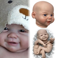 45cm Vivienne Kit Reborn Unassembled DIY Newborn Doll Kits Handmade 3D Painted/Unpainted Lifelike Bebe Reborn Kits Sin Pintar