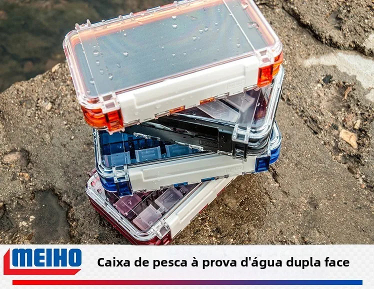 meiho-double-sided-sed-waterproof-fiing-lure-box-minnow-box-hook-box-waterproof-outdoor-cam-travel-gear-minbong