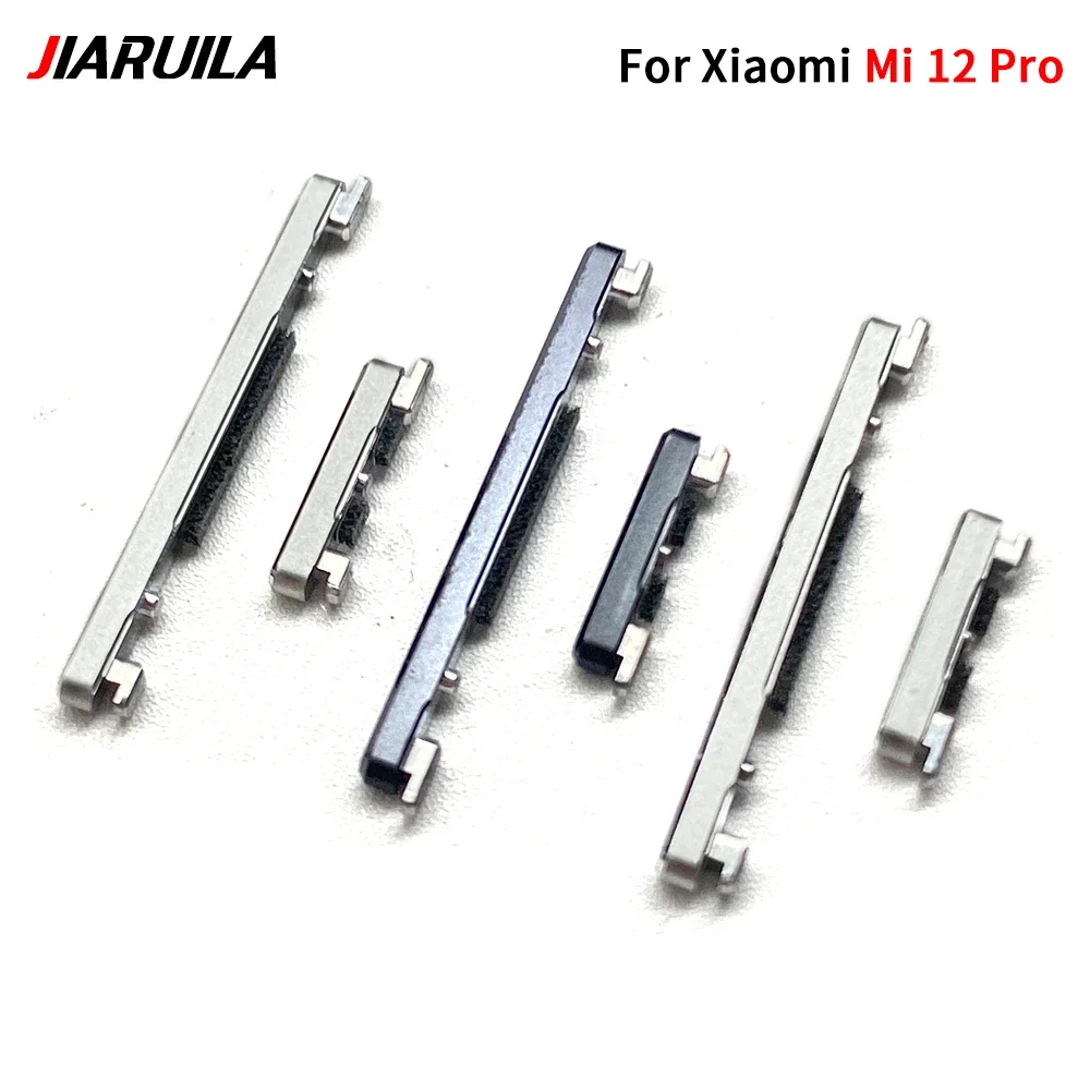 NEW Phone Power Volume Side Button Key For Xiaomi Mi 11 12 12T Pro Mi11 Mi12 Mi12T External Volume Button + Power ON OFF