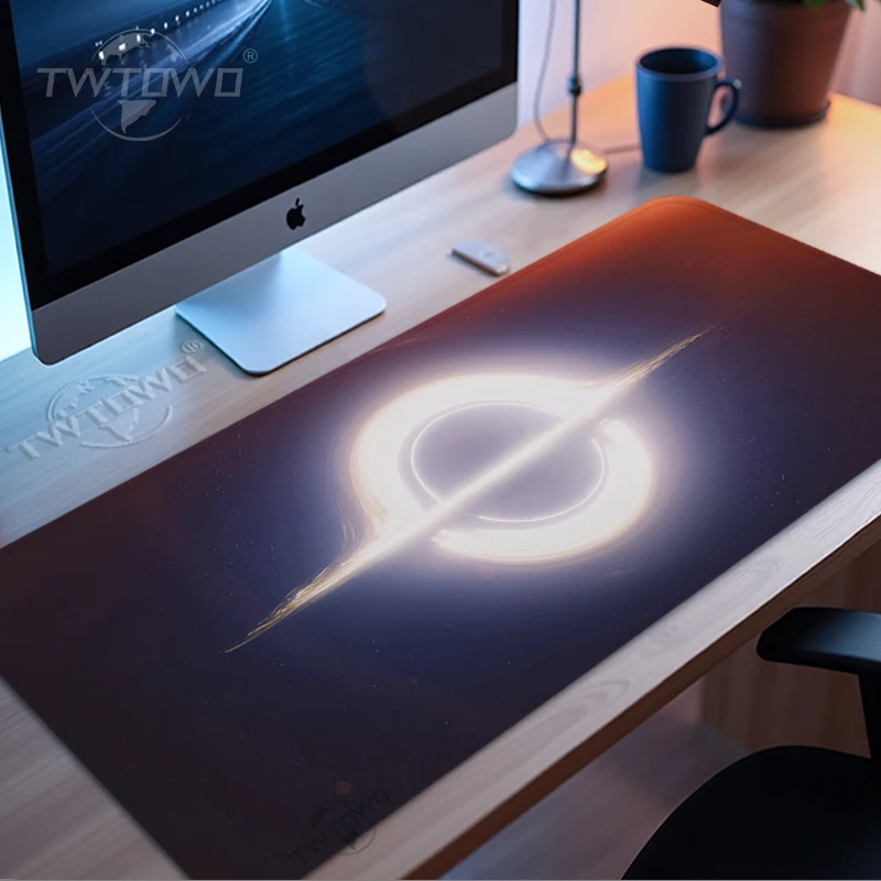 Mouse Pad Space Starry Sky Gamer XL New Large HD Mousepad XXL Playmat Non-Slip Carpet Natural Rubber Office Laptop Mouse Mats