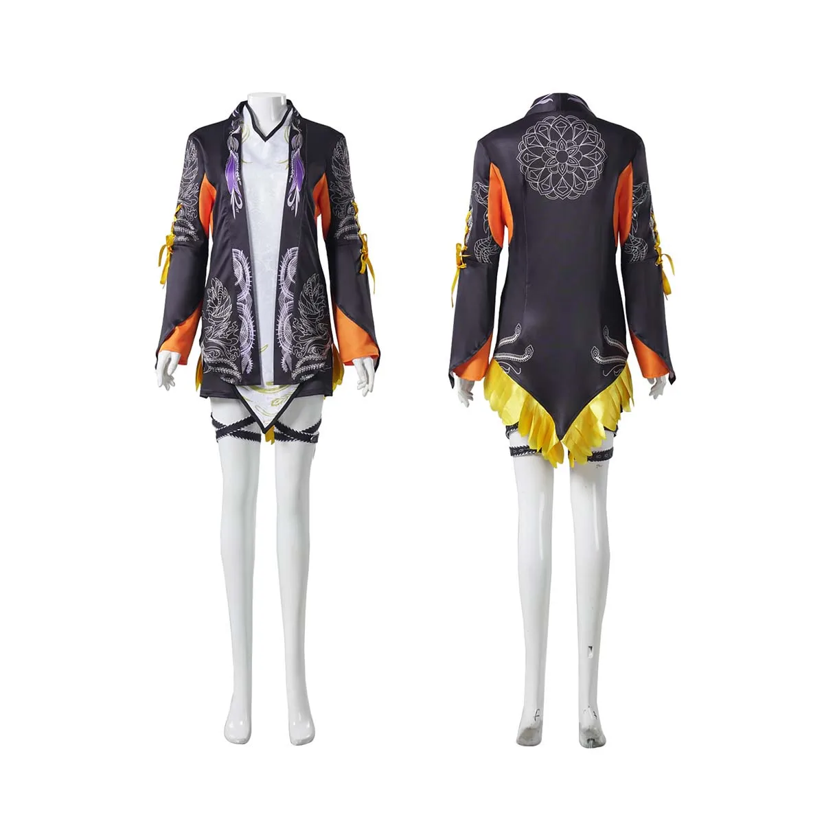

Women Halloween Carnival Party Clothes Game Tekken 8 Ling Xiaoyu Cosplay Costume