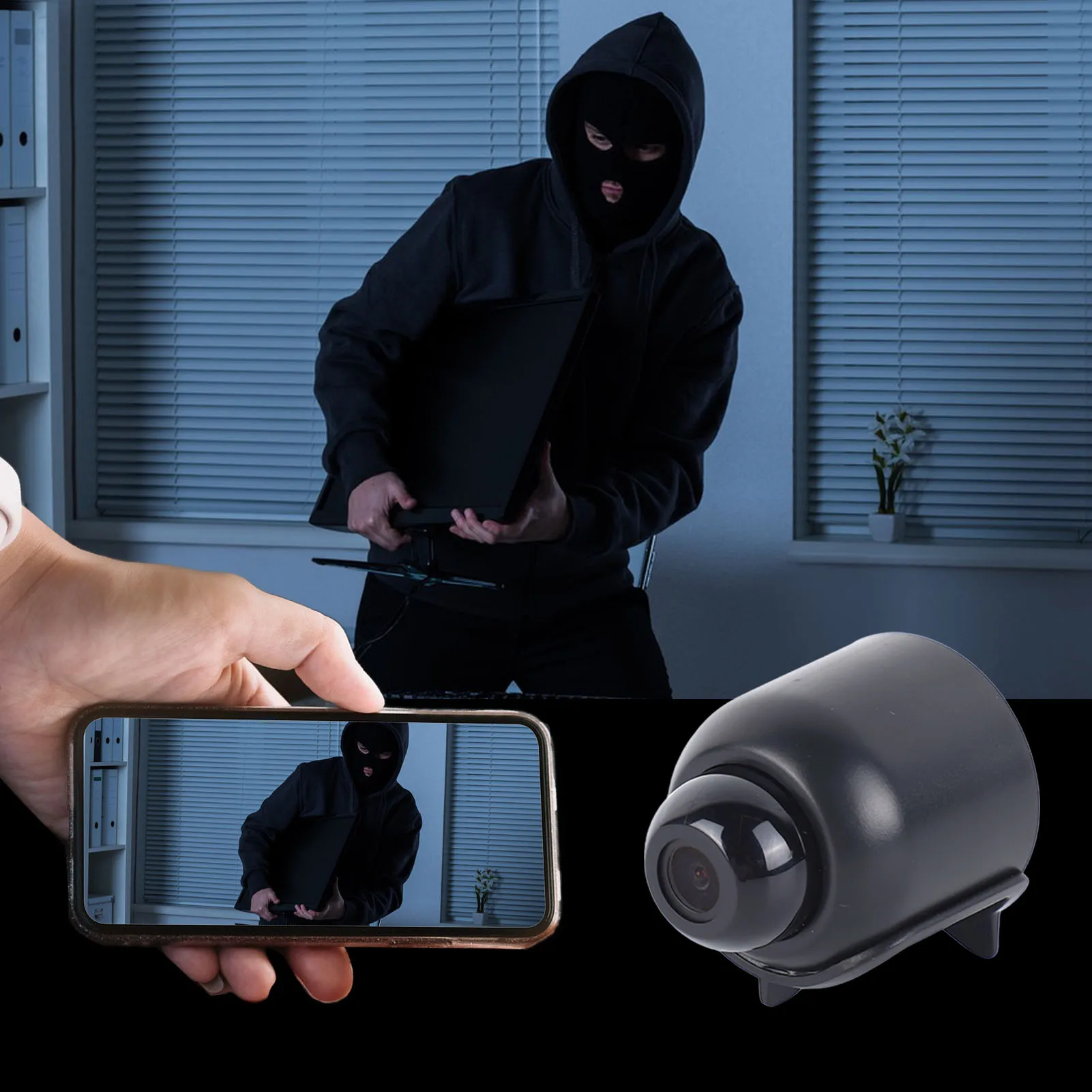 zk30 Wifi Mini Camera Night Vision Phone Remote Monitoring Mobile Detection Security Camera for Home Indoor