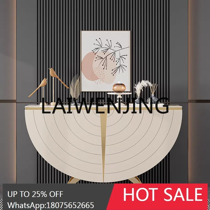 

Light Luxury Entry Door Hall Cabinet Simple Modern Decorative Table High-End Living Room View Cabinet Corridor Storage Locker