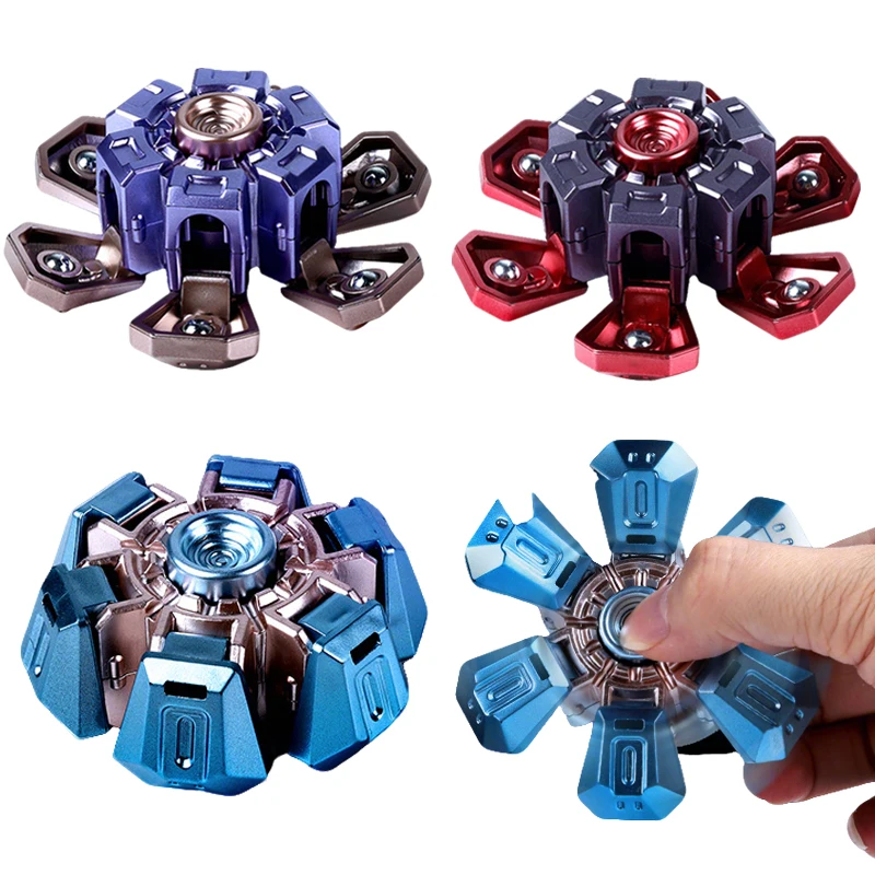 สปินเนอร์ DIY ของเล่นคลายเครียดแบบยืดหดได้ ของเล่นสปินเนอร์สำหรับเด็กและผู้ใหญ่ ของขวัญใหม่ ลดความเครียด